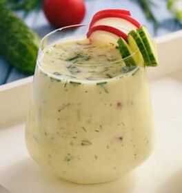 Κεφίρ με βότανα